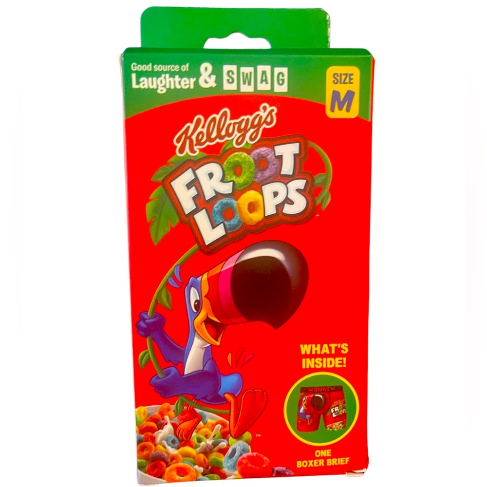 SWAG X Froot Loops boxer briefs size (M) (SOLD OUT) on site